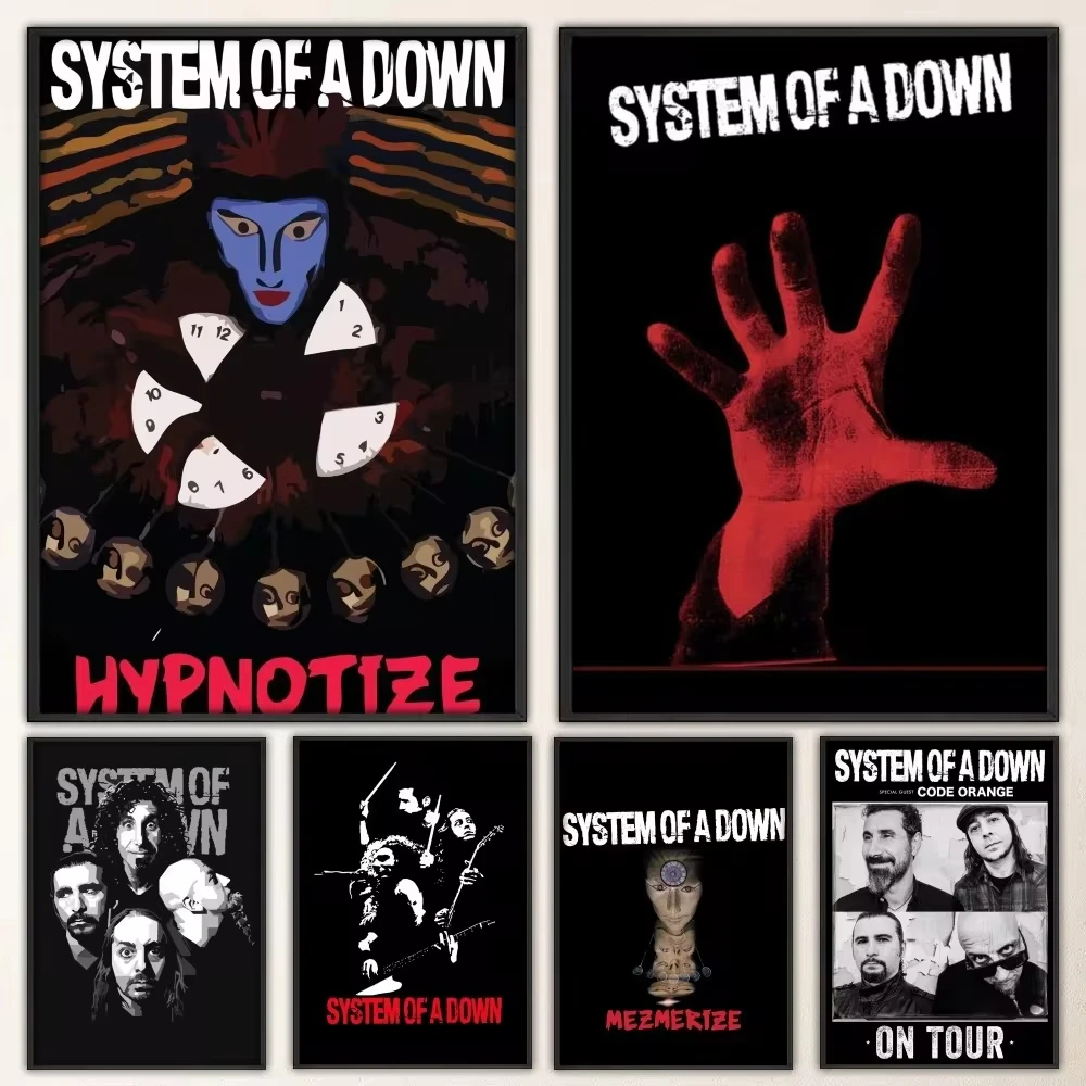 Photography Hobby - System of a Down Band Poster
