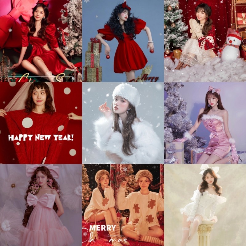 Photography Of The Year - Christmas Performance Costume Women's Stage Show