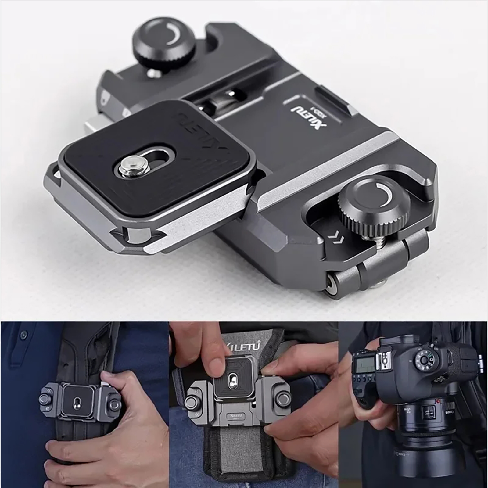 Peak Design Clip - Backpack Quick Release Plate Clip Camera