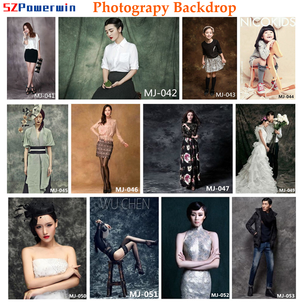 Backdrop Stand Kit - SZPowerwin 2x3m 3x3m 3x5m 3x6m Cotton