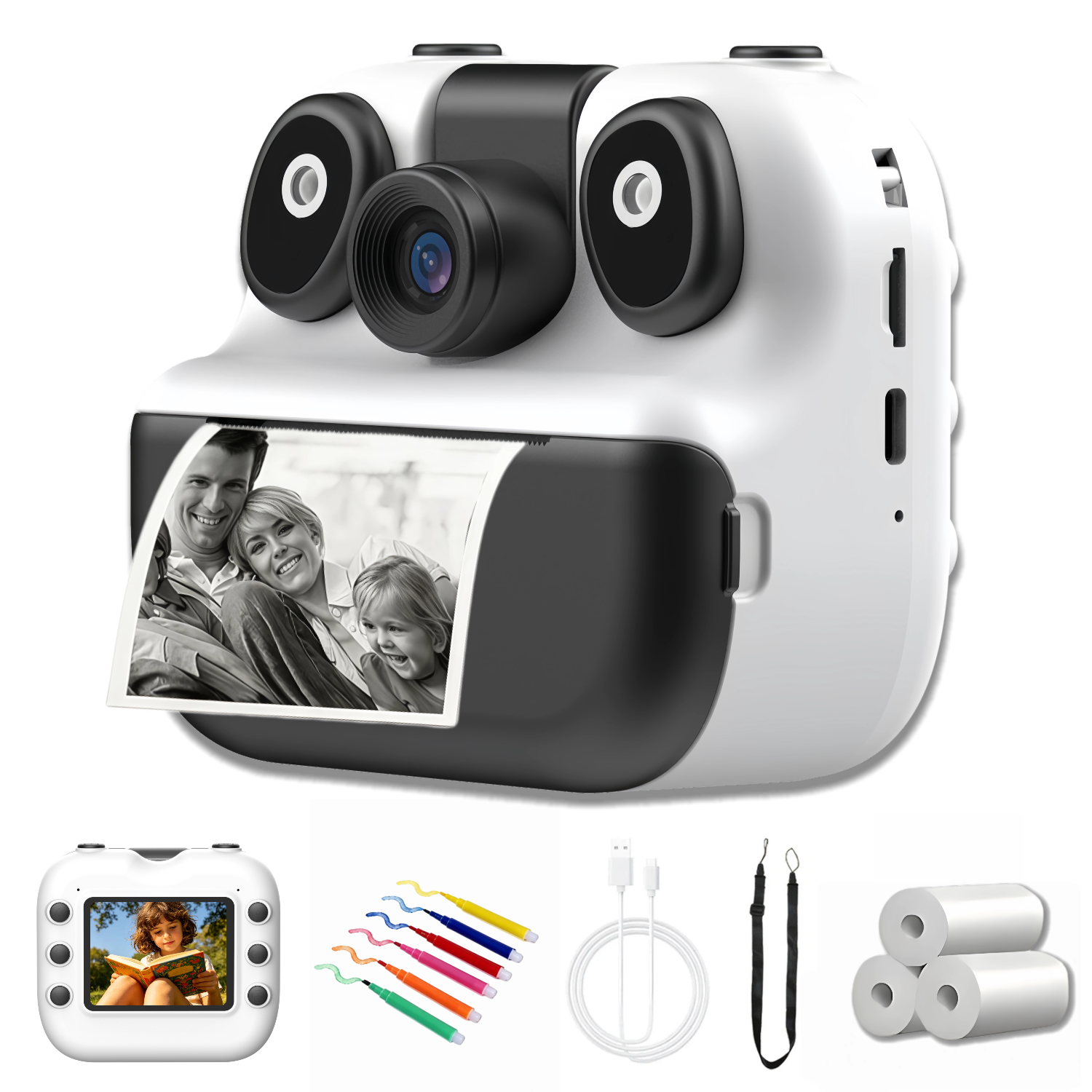 Photography And Videography - Digital Children Camera Mini Portable Thermal