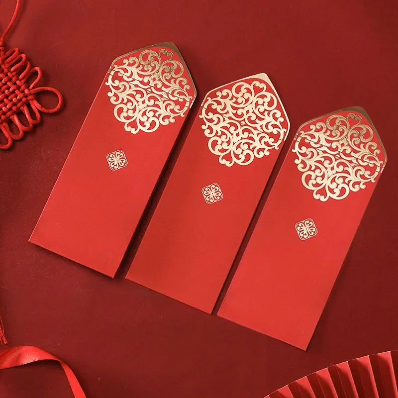 Photography Of The Year - 10pcs Chinese Red Envelopes Gold Printing
