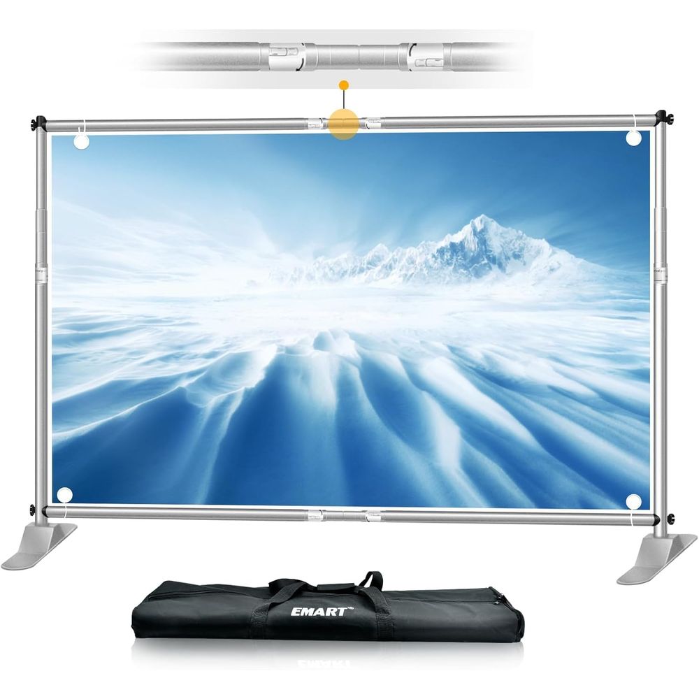 Backdrop Stand Kit - 10x8 t Heavy Duty Banner Backdrop