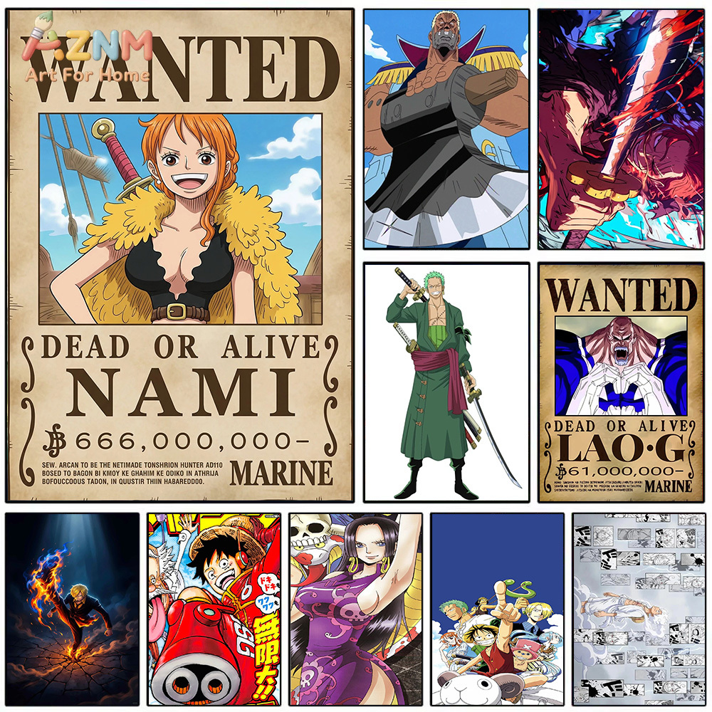 Photography Hobby - AZNM One Piece Nami Wanted Poster