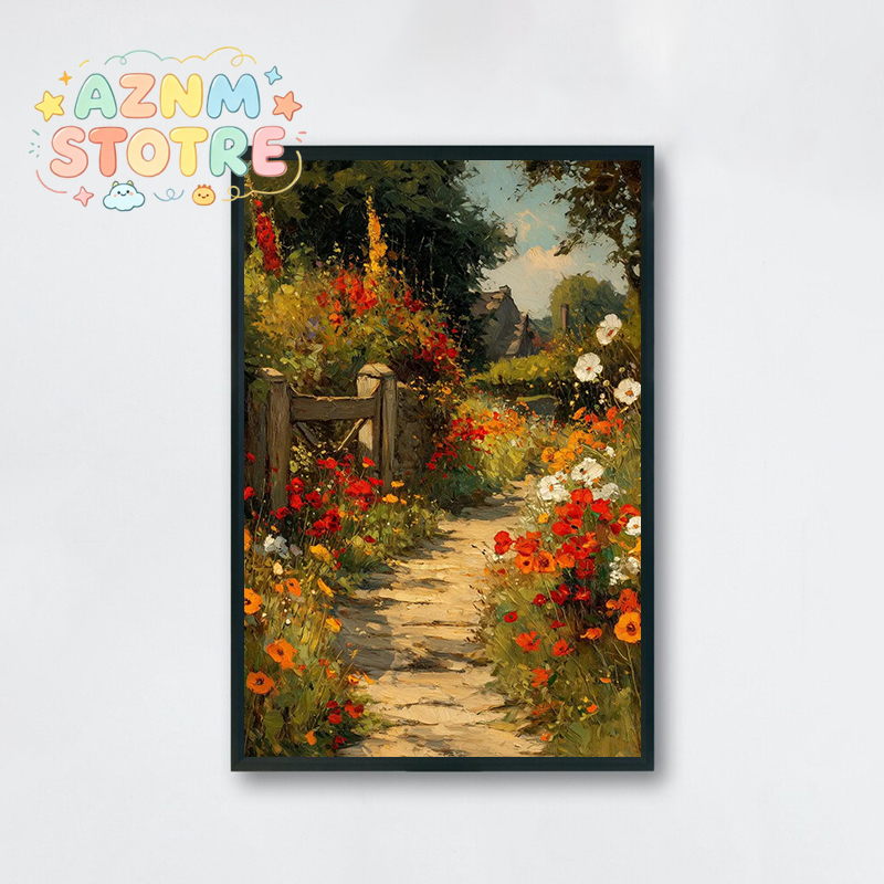 Photography Design - Retro Nostalgia Wildflower Farmhouse House Jungle