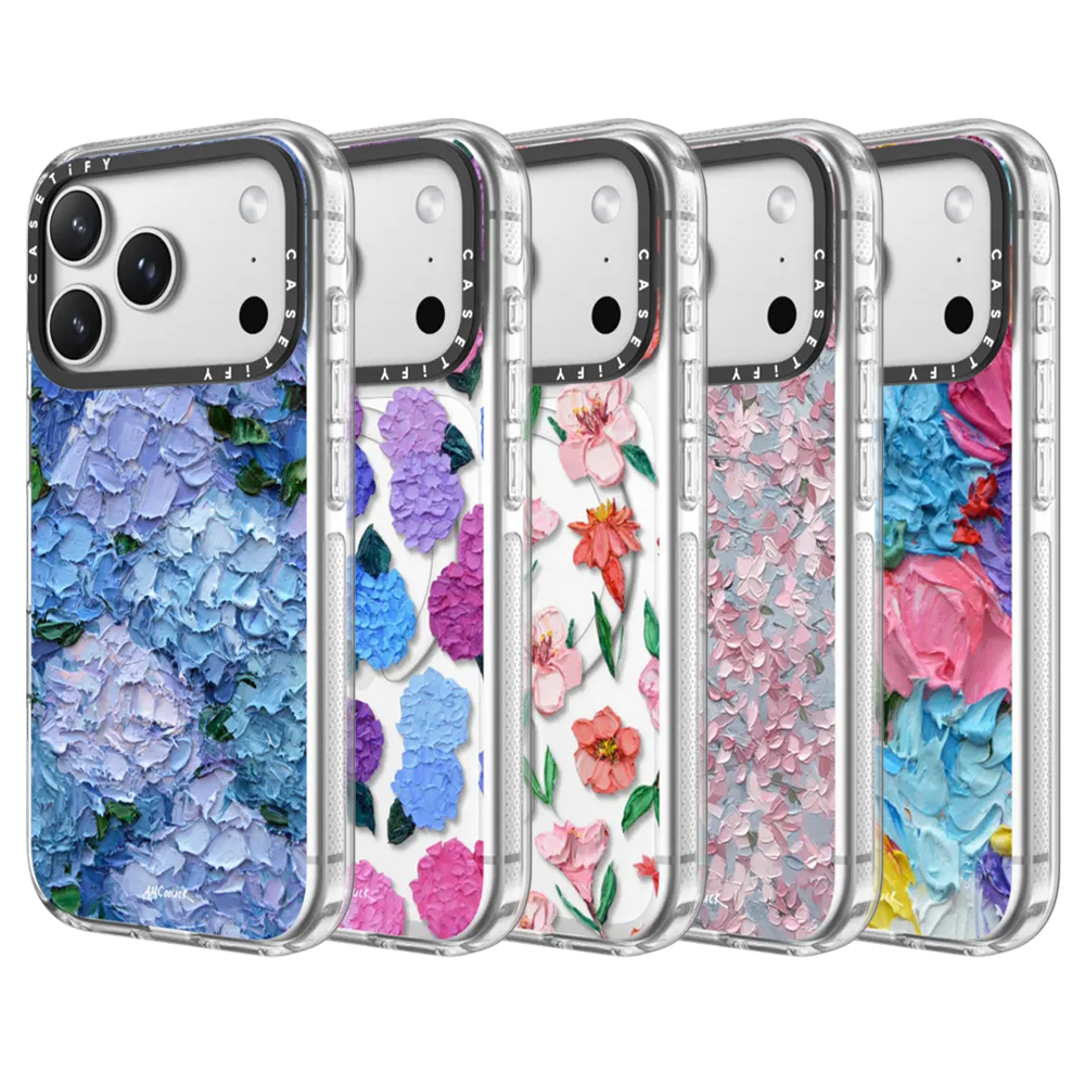 Photography Hobby - CASETiFY Oil Painting Flower Series Magnetic