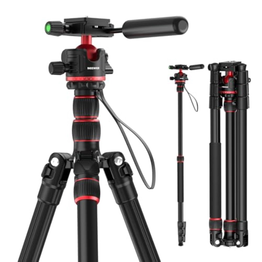 Photography And Videography - Compact Lightweight Travel DSLR Video Stand