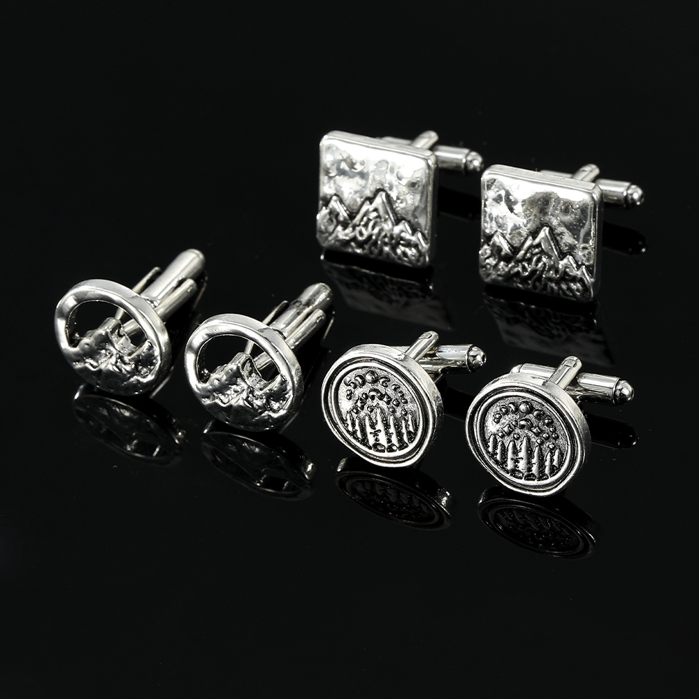 Peak Design Clip - Statement Mountain Peak Design Mens Cufflinks