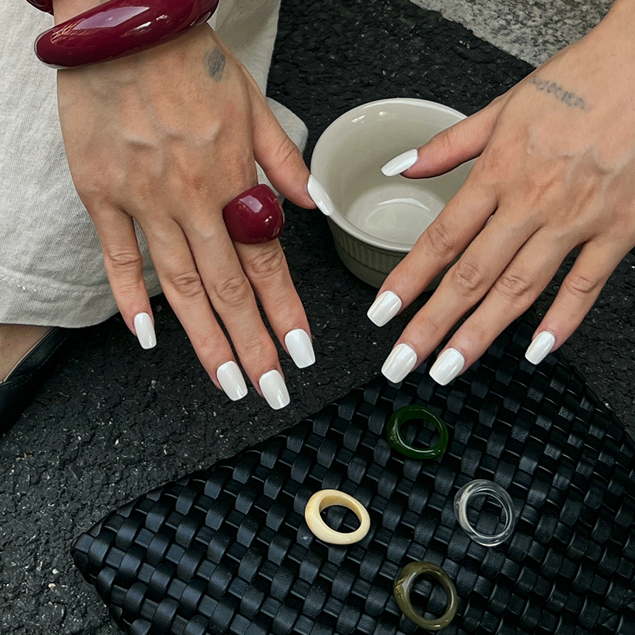 Irregular Resin Ring for Women - Photography Design บทวิจารณ์และราคา