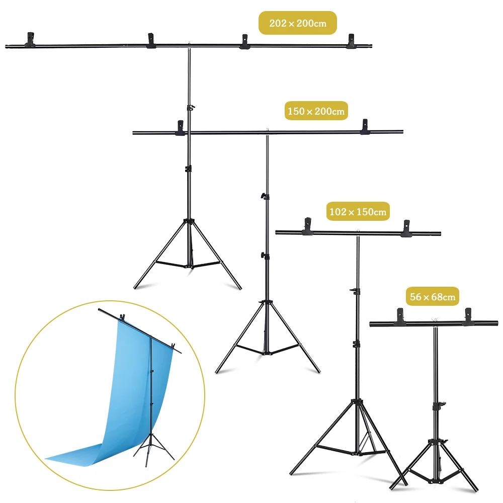 SH Photography1.5*2/2*2M T-Sha - Backdrop Stand Kit บทวิจารณ์และราคา