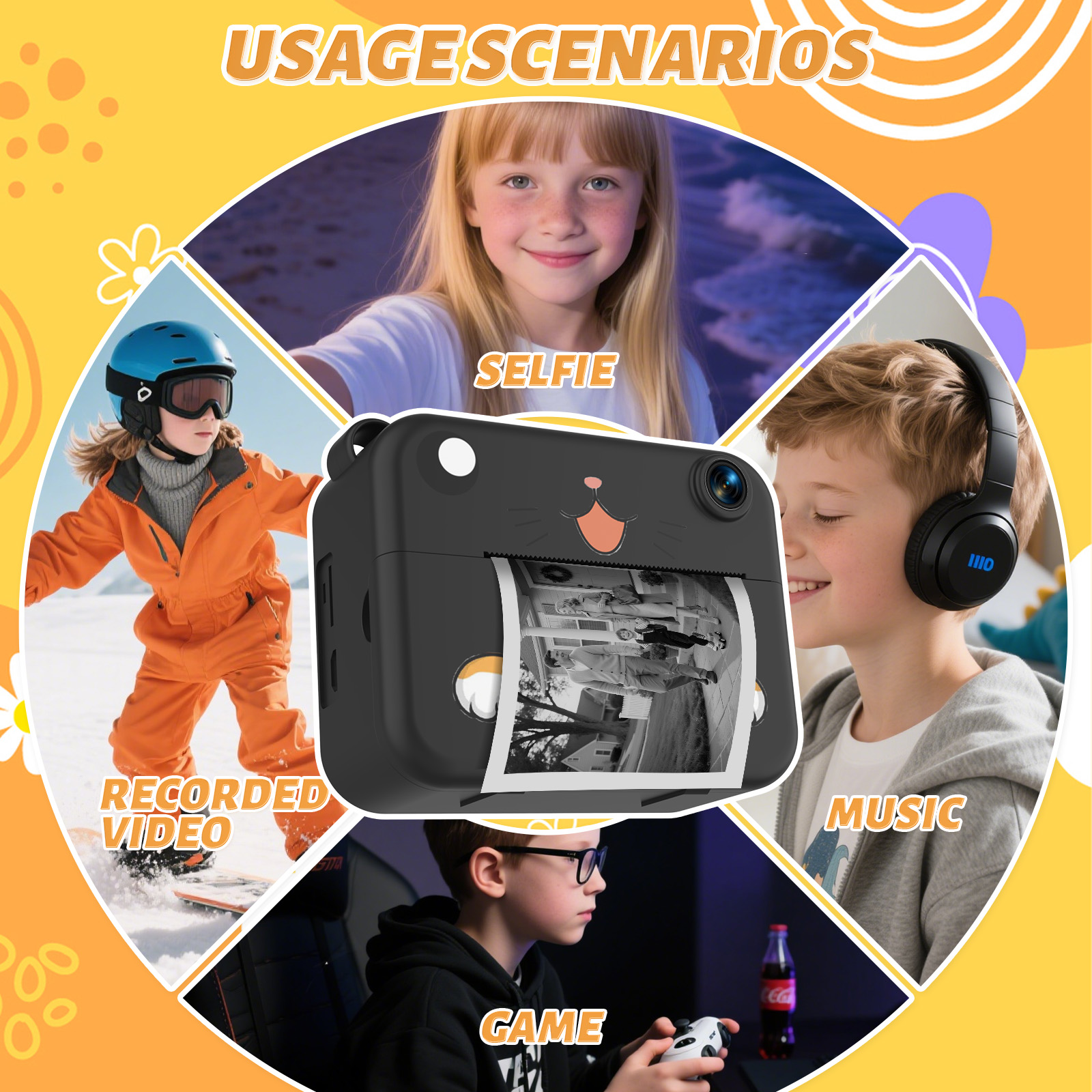 Digital Children Camera Kids C - Photography And Videography บทวิจารณ์และราคา