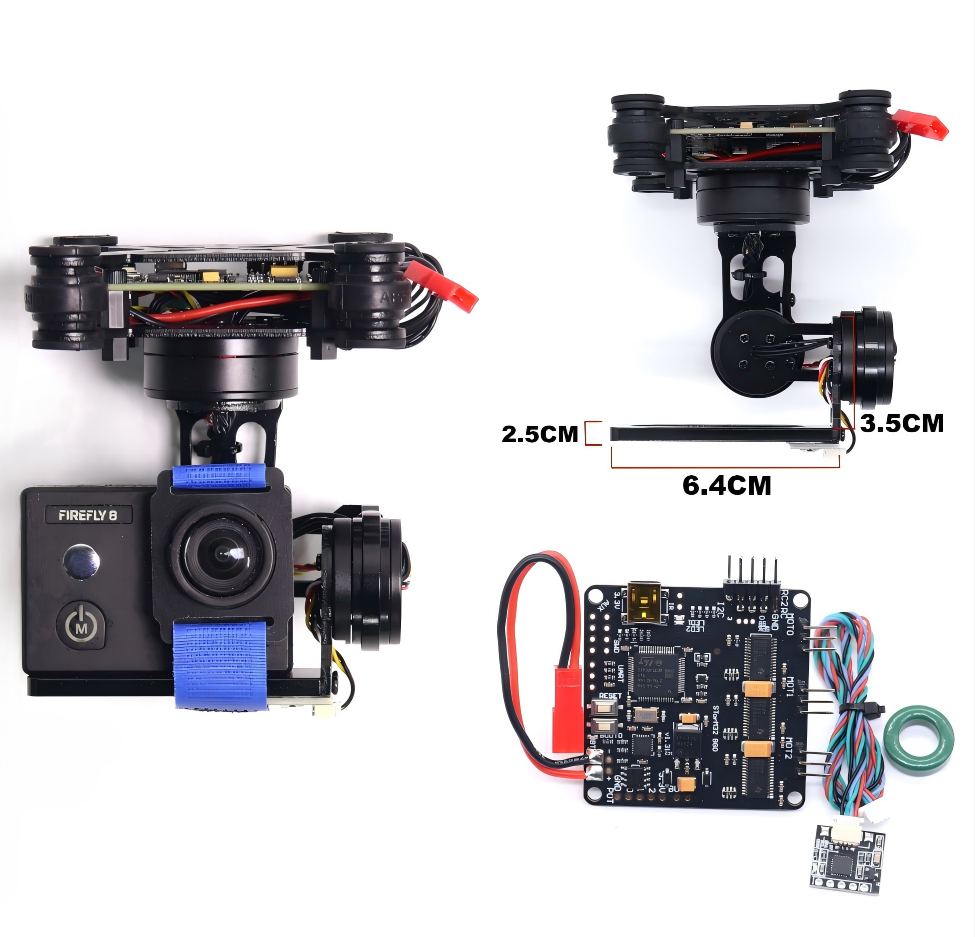 RCTOSKY 3-Axis Brushless Gimba - Photography Kit Xiaomi บทวิจารณ์และราคา