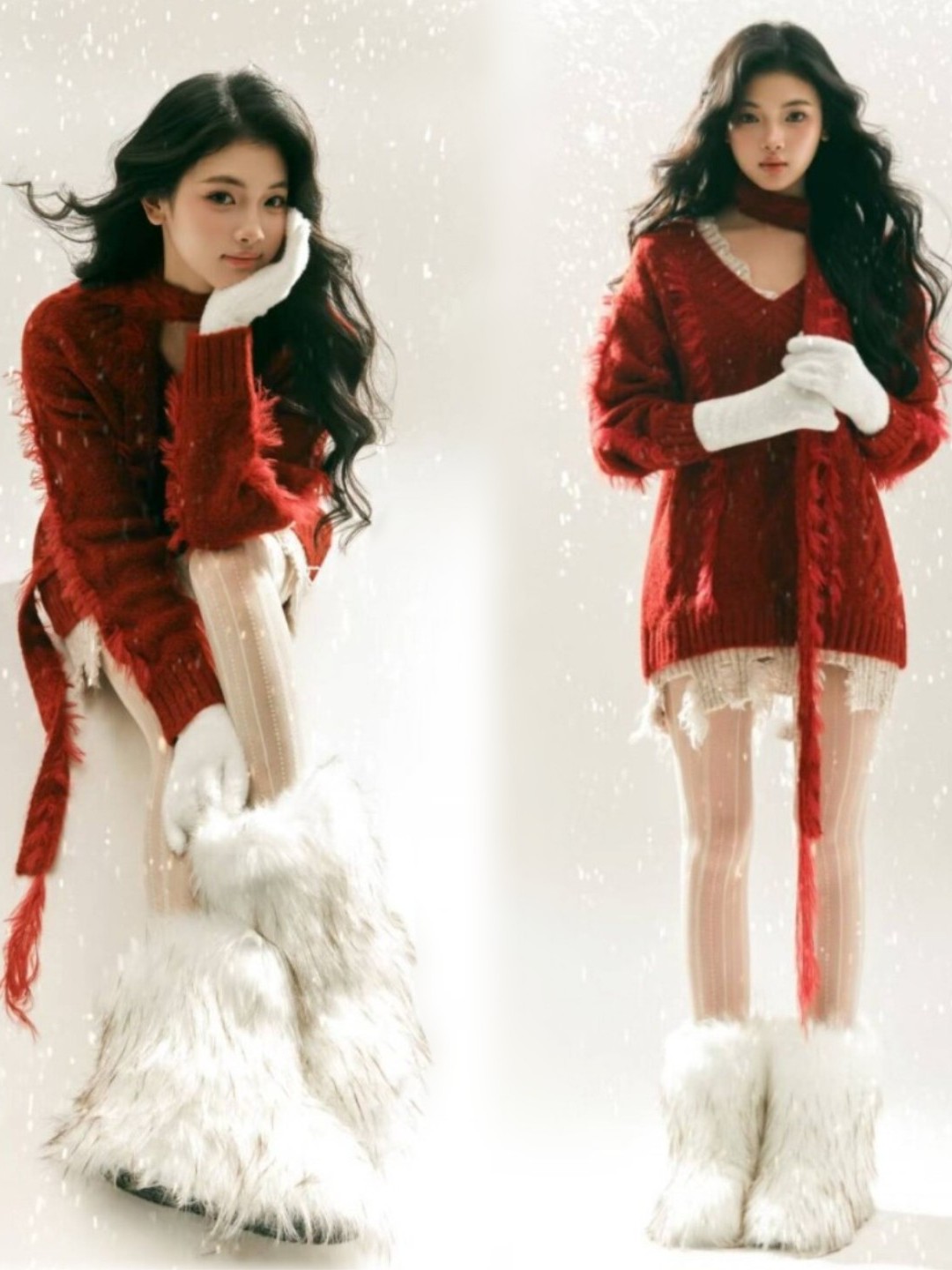 2025 New Red Sweater Art Photo - Photography Of The Year บทวิจารณ์และราคา