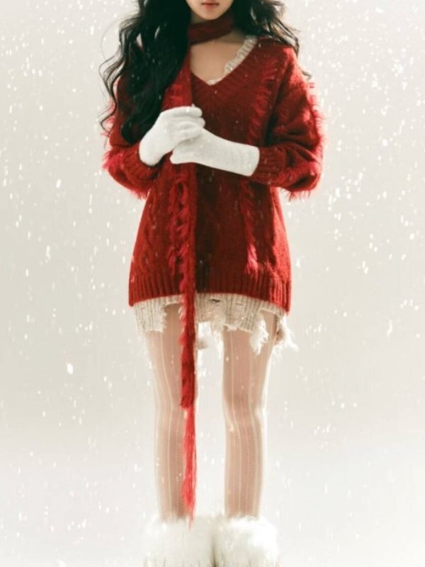 2025 New Red Sweater Art Photo - Photography Of The Year บทวิจารณ์และราคา