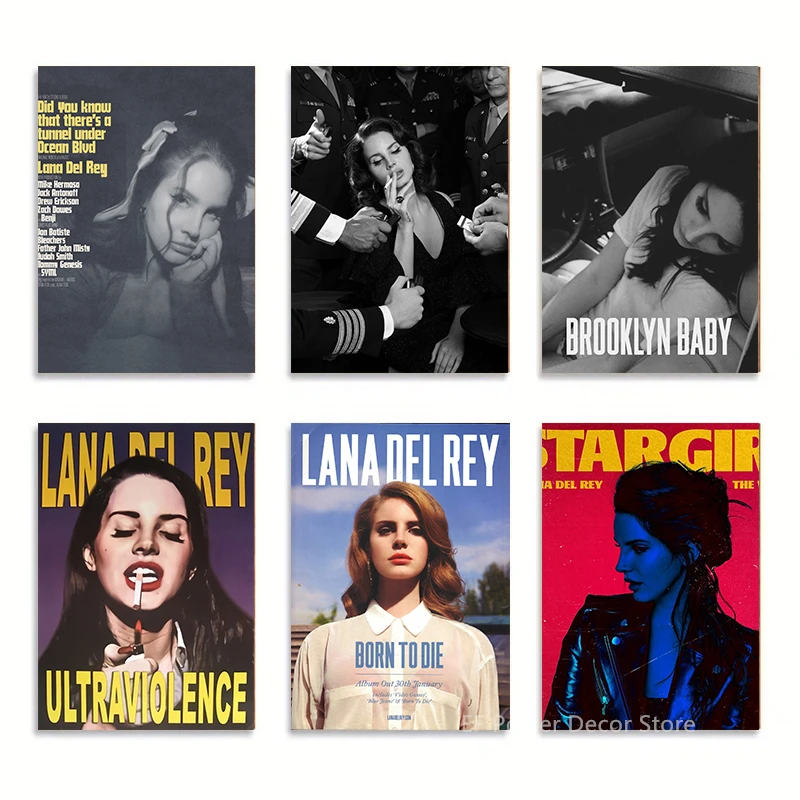Lizzy Grant Lana Del Rey Poste - Photography Design บทวิจารณ์และราคา