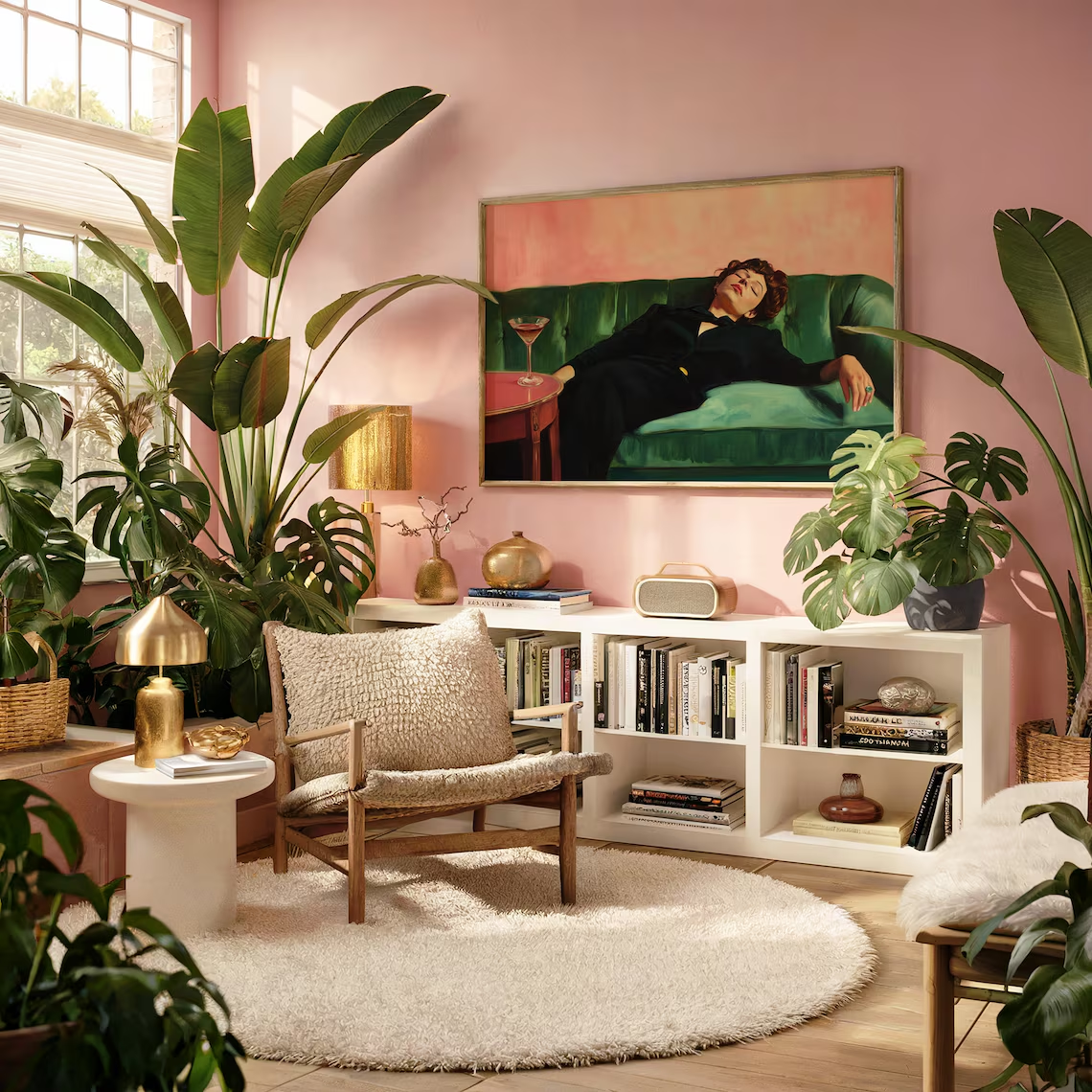 Woman on Couch with Martini |  - Photography Hobby บทวิจารณ์และราคา