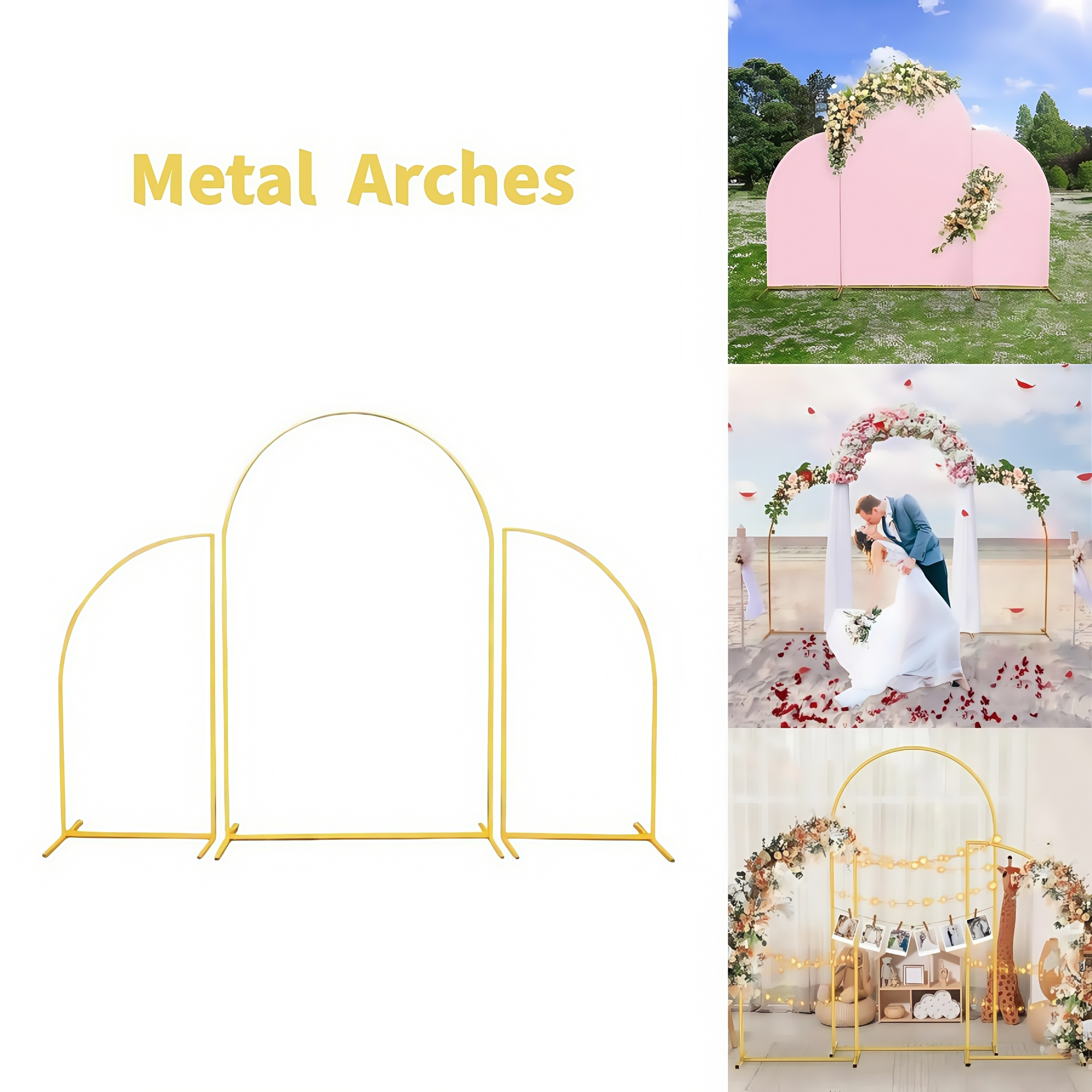 Crown Metal Arch Stand,3pcs Se - Backdrop Stand Kit บทวิจารณ์และราคา
