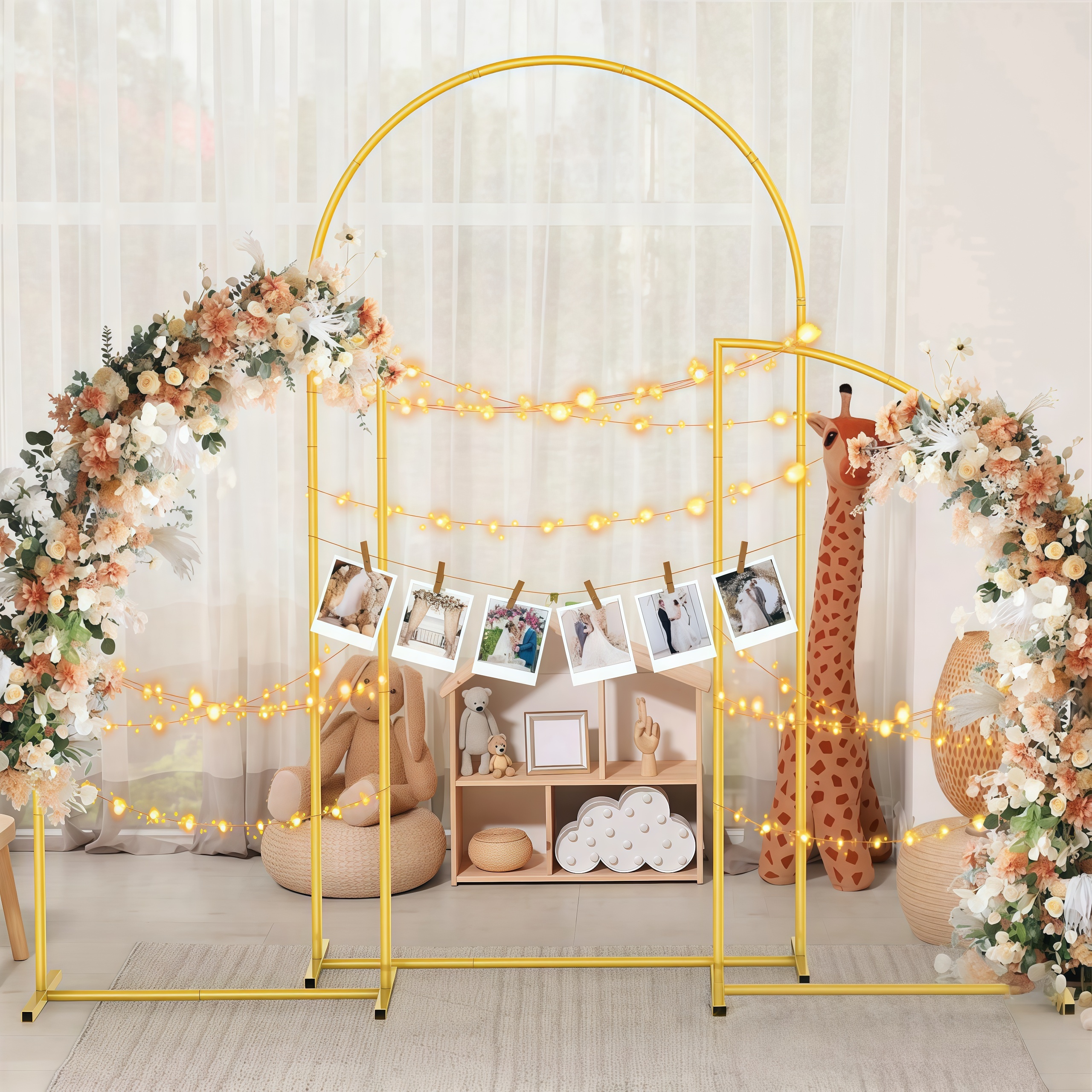 Crown Metal Arch Stand,3pcs Se - Backdrop Stand Kit บทวิจารณ์และราคา