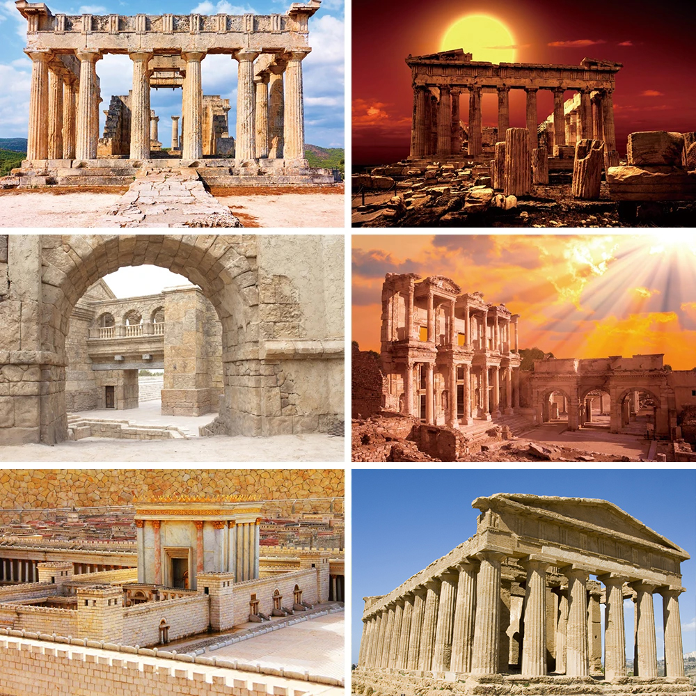 Ancient Roman Architecture Pho - Photography Nature Images บทวิจารณ์และราคา