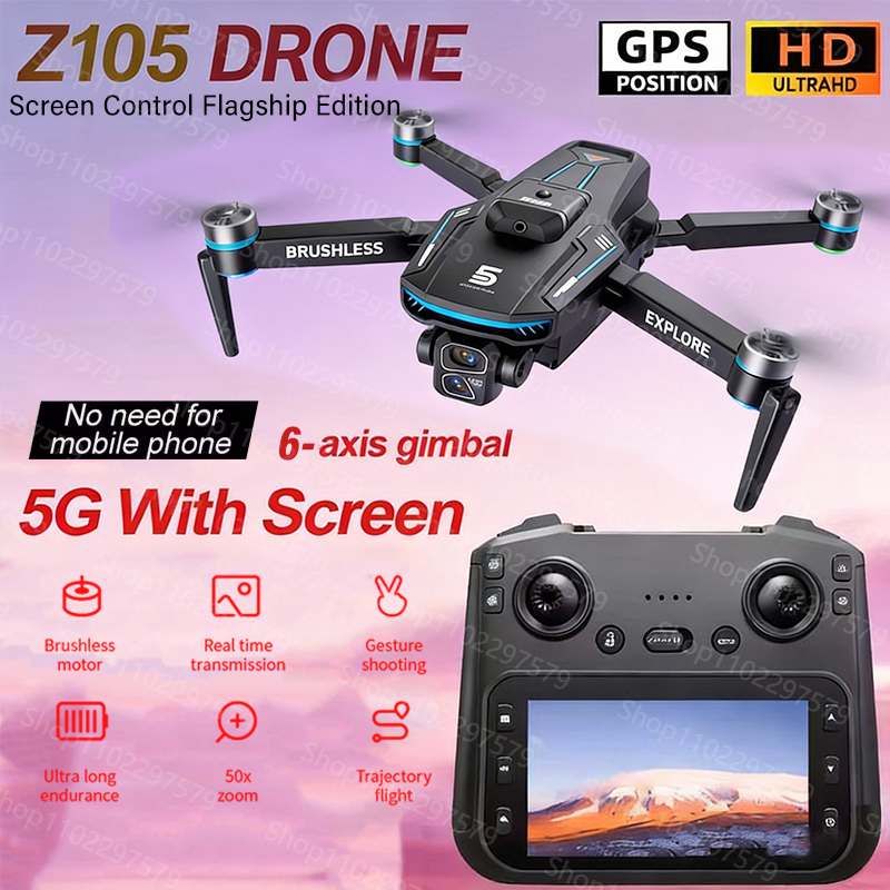 2026 GPS Return Drone Z105 Dro - Photography High Key บทวิจารณ์และราคา