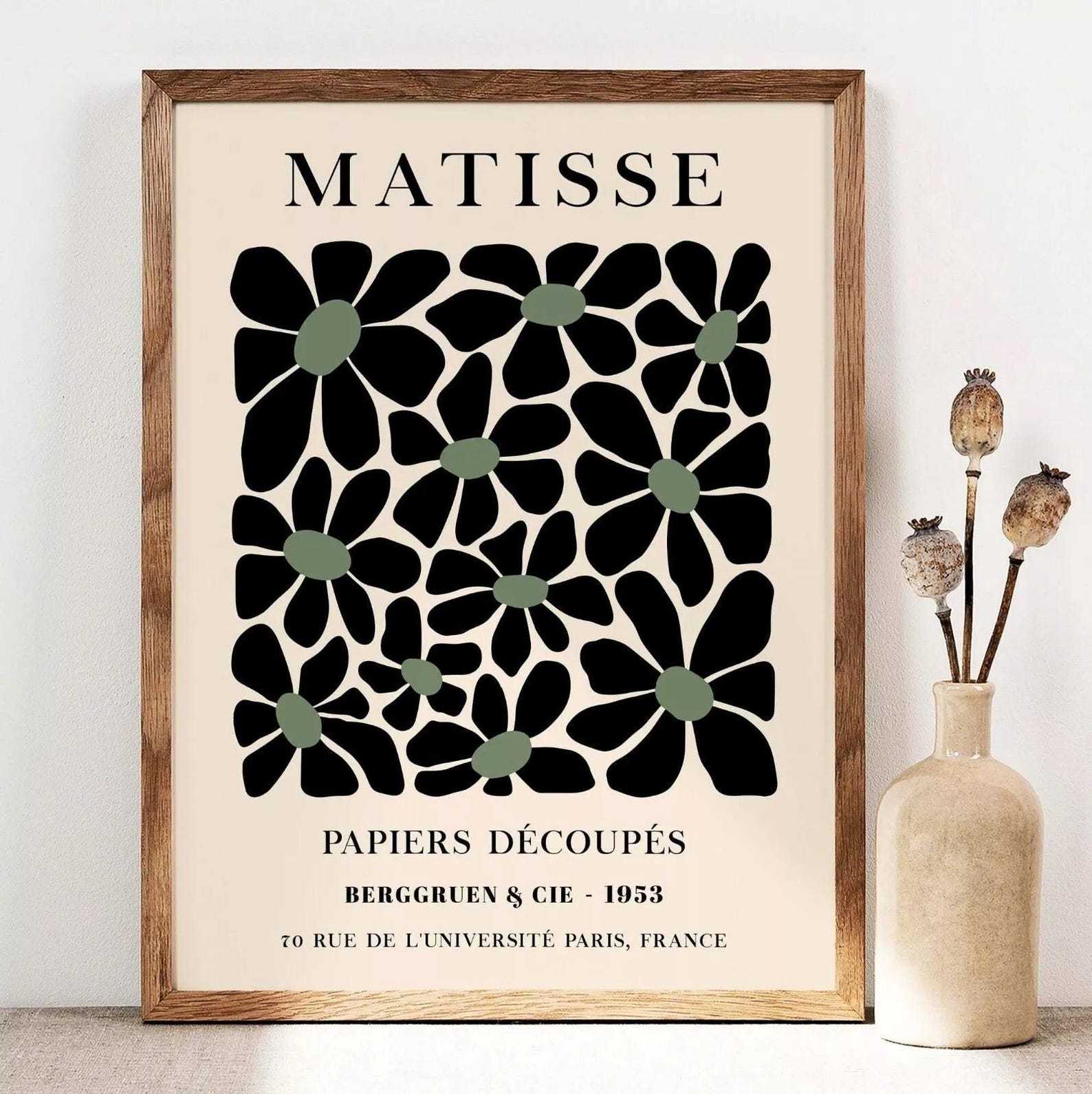 3pcs/set Retro Matisse Canvas  - Photography Design บทวิจารณ์และราคา