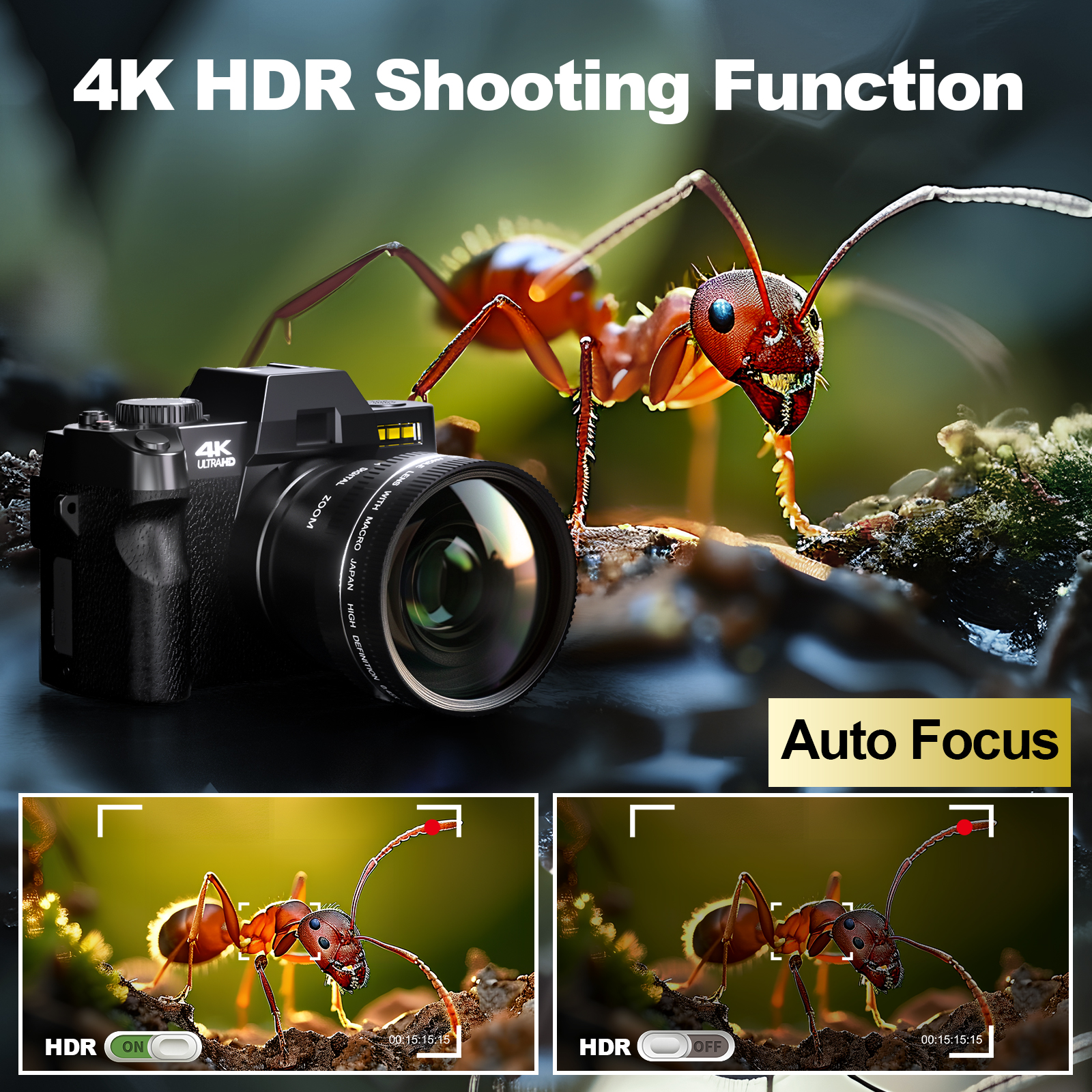 NBD 48MP Digital Cameras for P - Photography Nature Images บทวิจารณ์และราคา