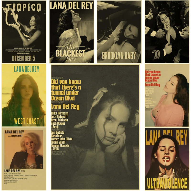 Lizzy Grant Lana Del Rey Poste - Photography Design บทวิจารณ์และราคา