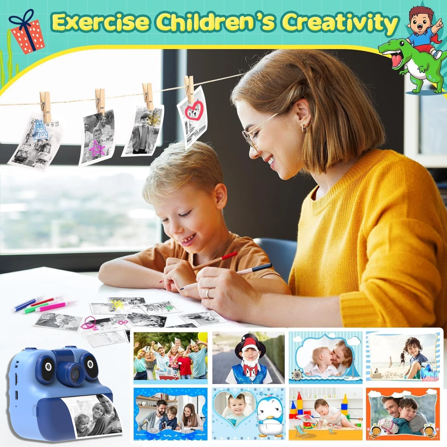 Digital Children Camera Mini P - Photography And Videography บทวิจารณ์และราคา