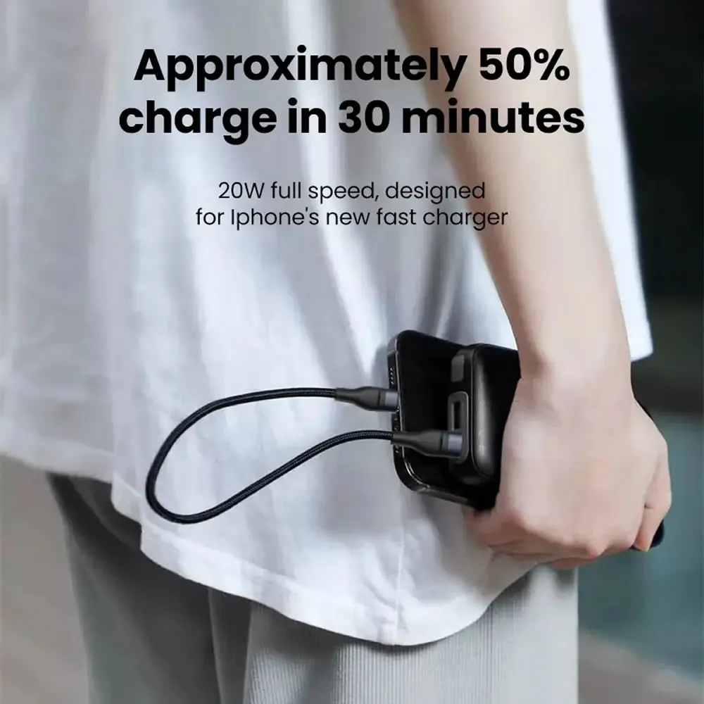 65W PD Short USB C Cable Fast  - Photography Kit Xiaomi บทวิจารณ์และราคา