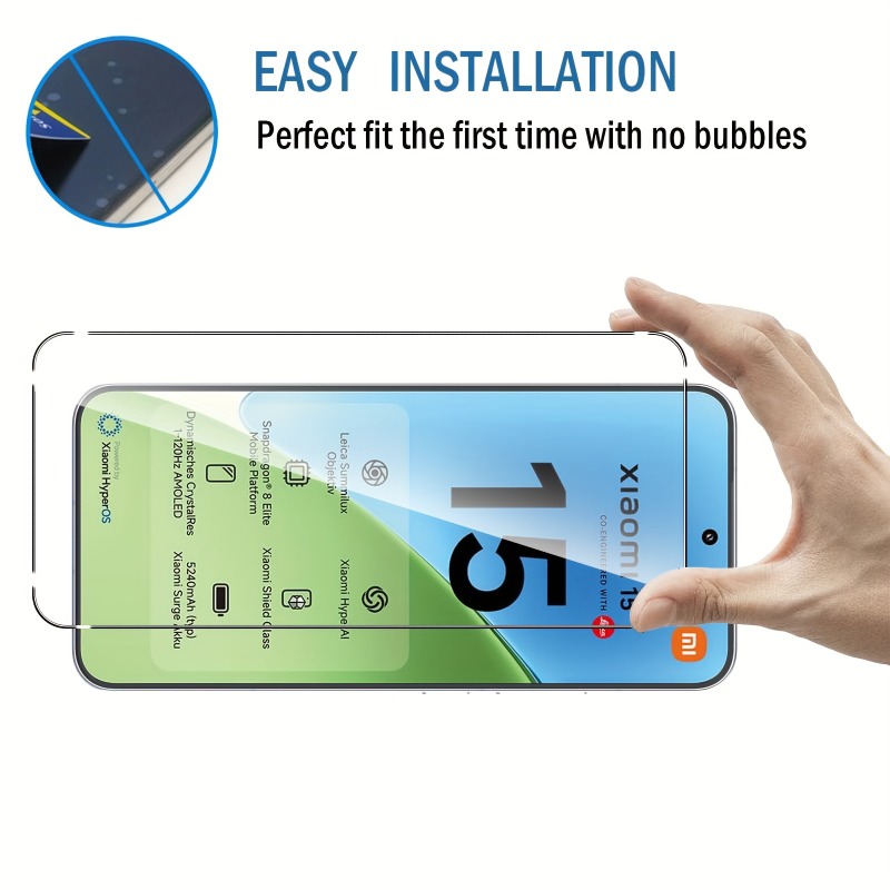 2+2Pcs Tempered Glass Screen P - Xiaomi Photography Kit 15 Ultra บทวิจารณ์และราคา