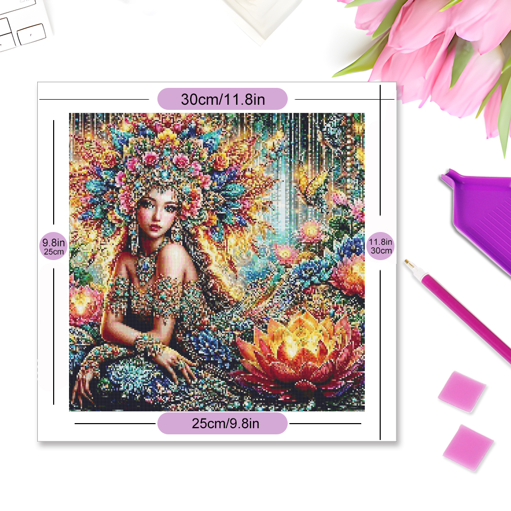 Momoart Diamond Mosaic Woman R - Photography Design บทวิจารณ์และราคา