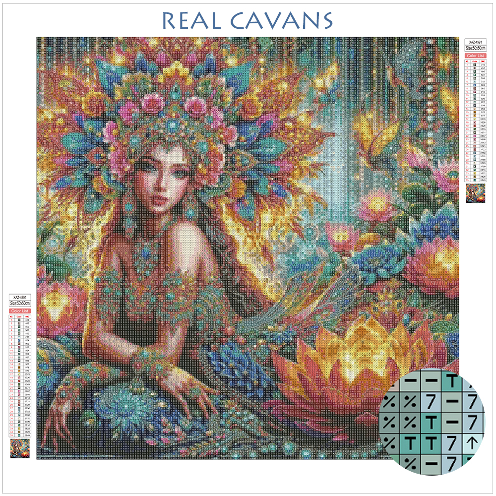 Momoart Diamond Mosaic Woman R - Photography Design บทวิจารณ์และราคา