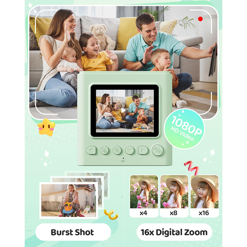 1080P Portable Digital Instant - Photography Nature Images บทวิจารณ์และราคา