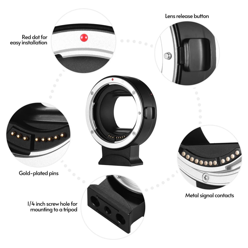 EOS R Mount Adapter EF/EF-S Le - Photography Icon บทวิจารณ์และราคา