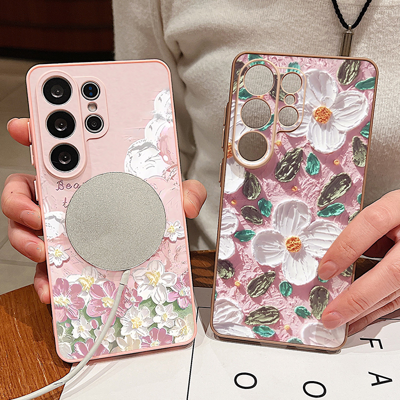 Oil Painting Flowers Magnetic  - Photography Hobby บทวิจารณ์และราคา