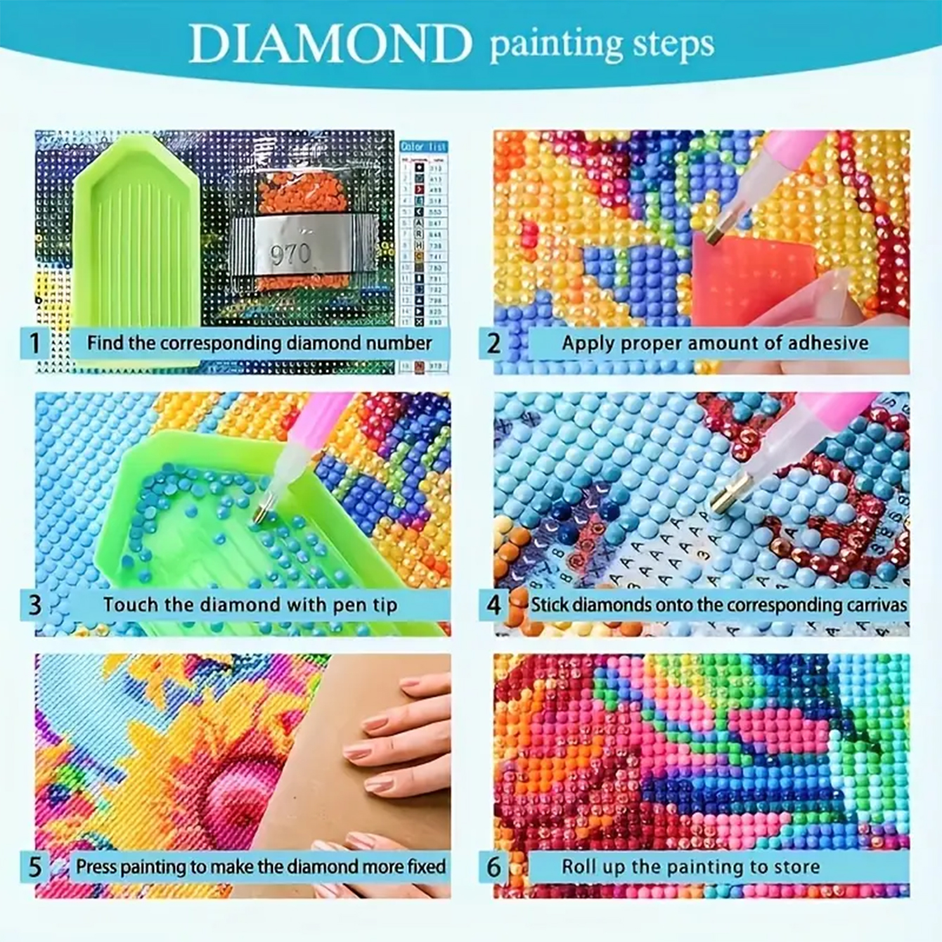 DIY Diamond Painting Fashion O - Photography Design บทวิจารณ์และราคา