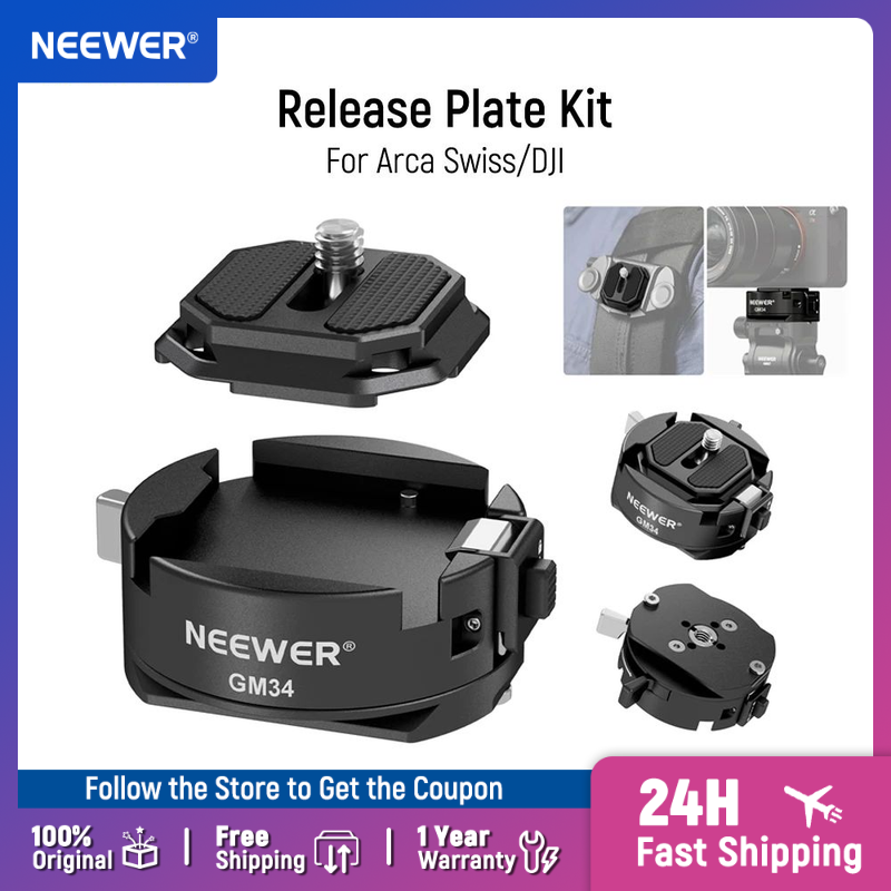 Neewer GM47 Quick Release Plat - Peak Design Clip บทวิจารณ์และราคา