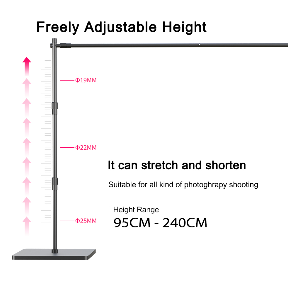 2.4X3M Heavy Duty Background B - Backdrop Stand Kit บทวิจารณ์และราคา