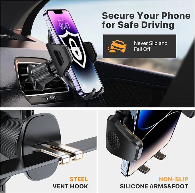 Car Phone Mount (with Metal Ho - Peak Design Clip บทวิจารณ์และราคา