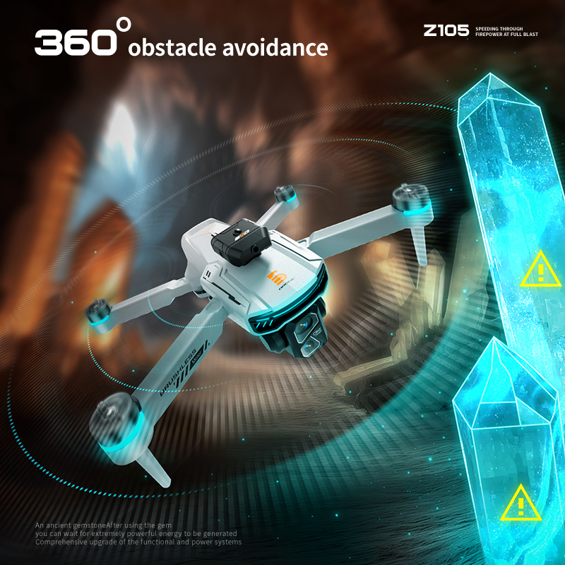Z105 Drone 4K GPS Dual Camers  - Photography High Key บทวิจารณ์และราคา
