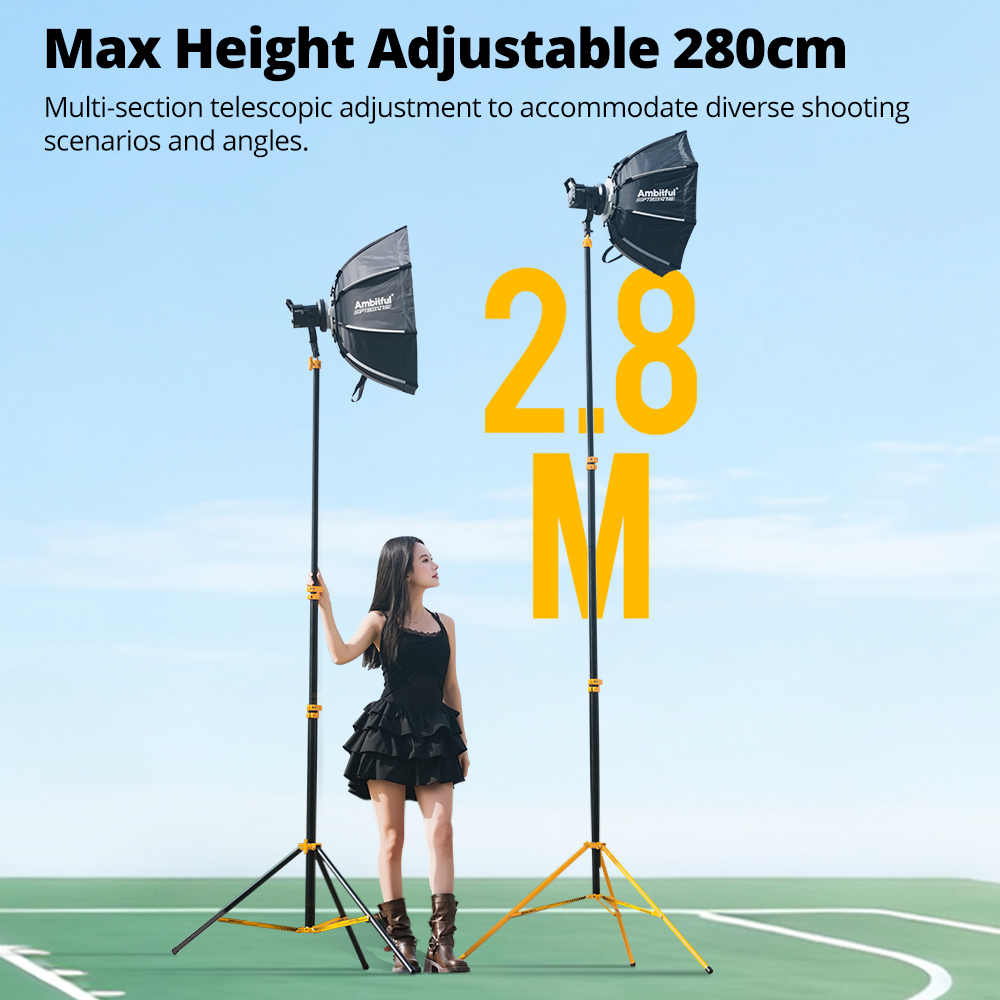 AMBITFUL GM280Y 280cm Professi - Photography Kit Pro บทวิจารณ์และราคา