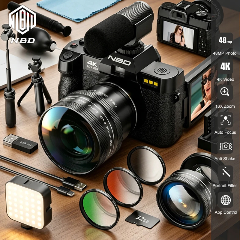 NBD Compact Digital Camera 4K  - Photography Nature Images บทวิจารณ์และราคา