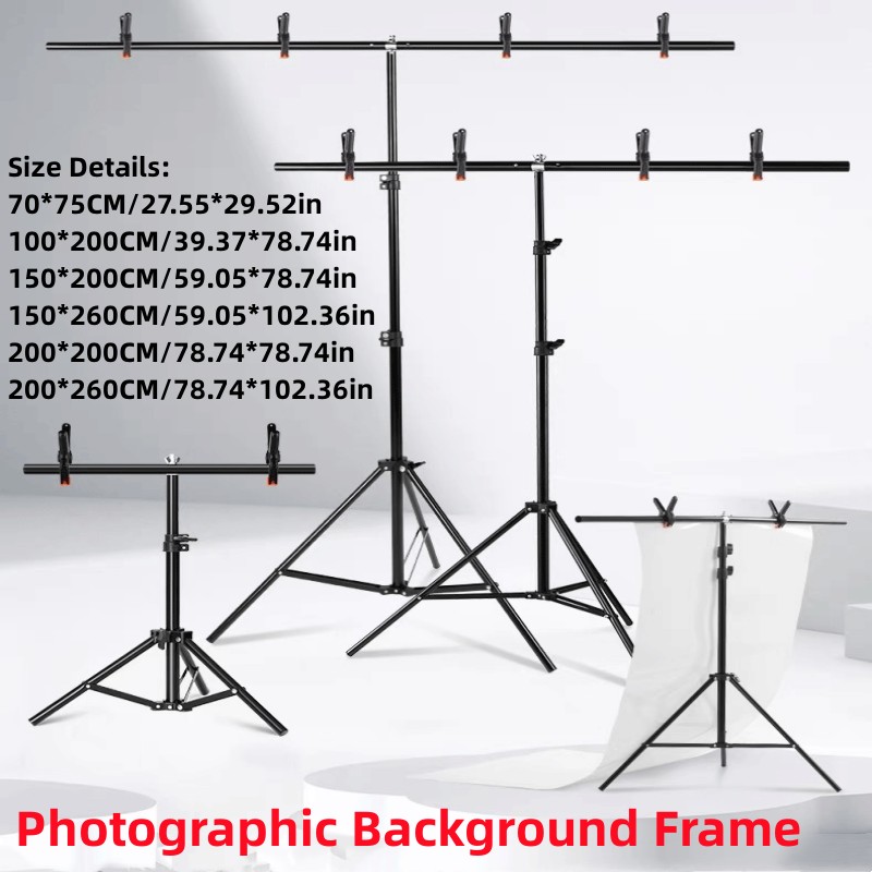 RP04 Backdrop Stand Photo Vide - Backdrop Stand Kit บทวิจารณ์และราคา
