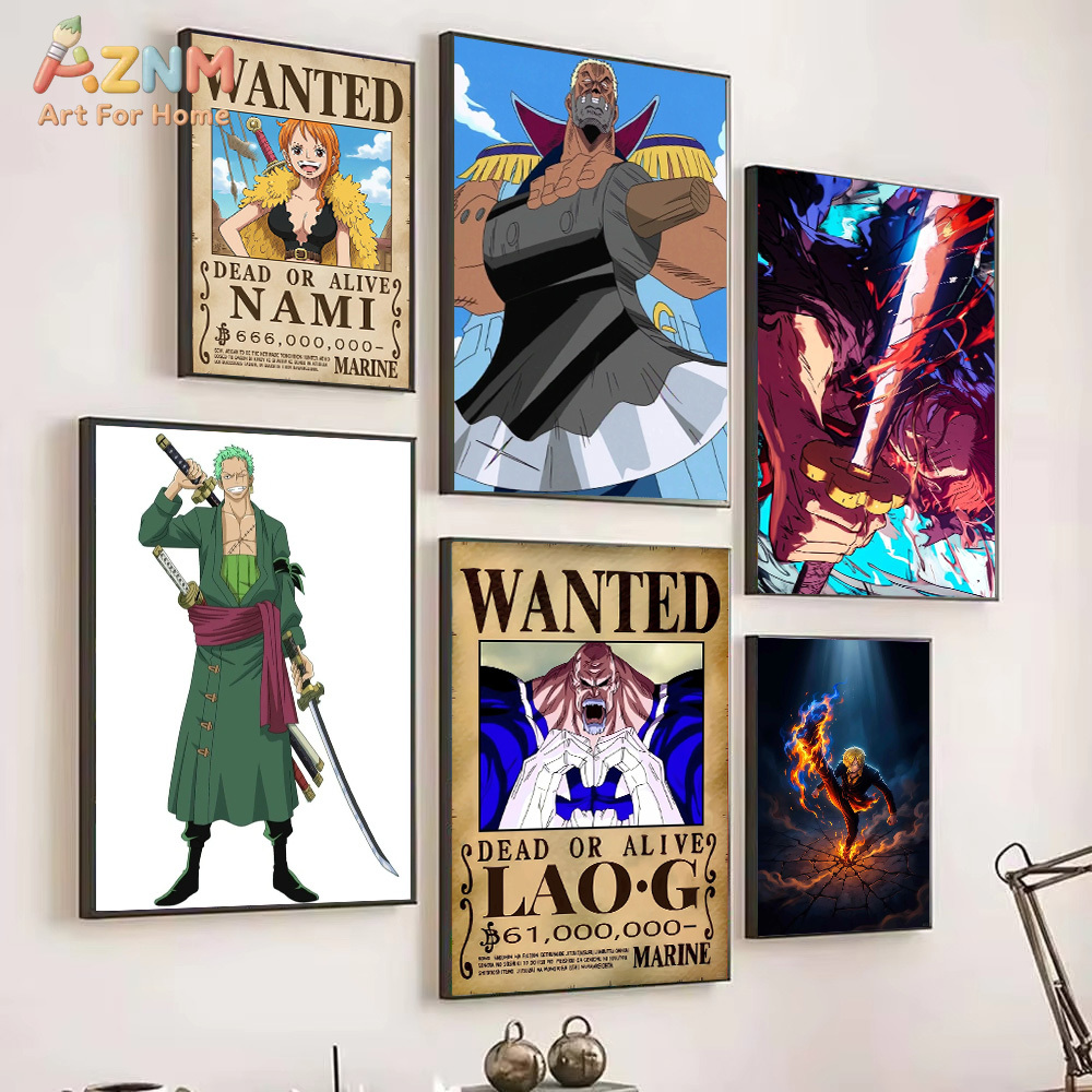 AZNM One Piece Nami Wanted Pos - Photography Hobby บทวิจารณ์และราคา