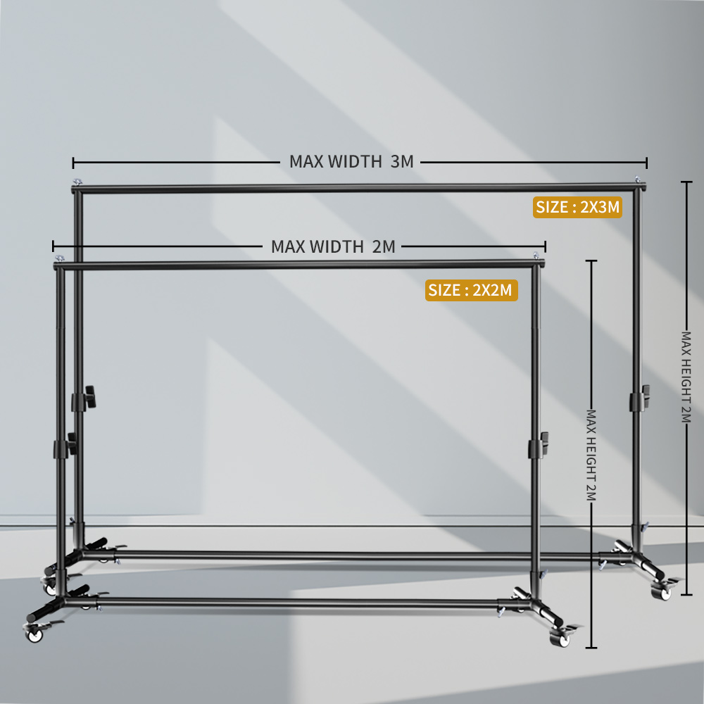 SH 2X2M / 2X3M Background Stan - Backdrop Stand Kit บทวิจารณ์และราคา
