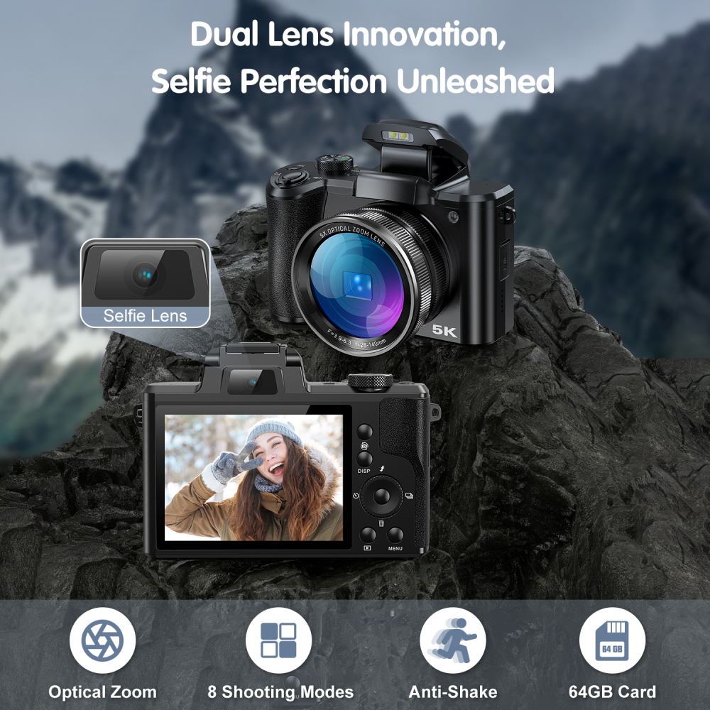 5K Digital Camera for Photogra - Photography Nature Images บทวิจารณ์และราคา