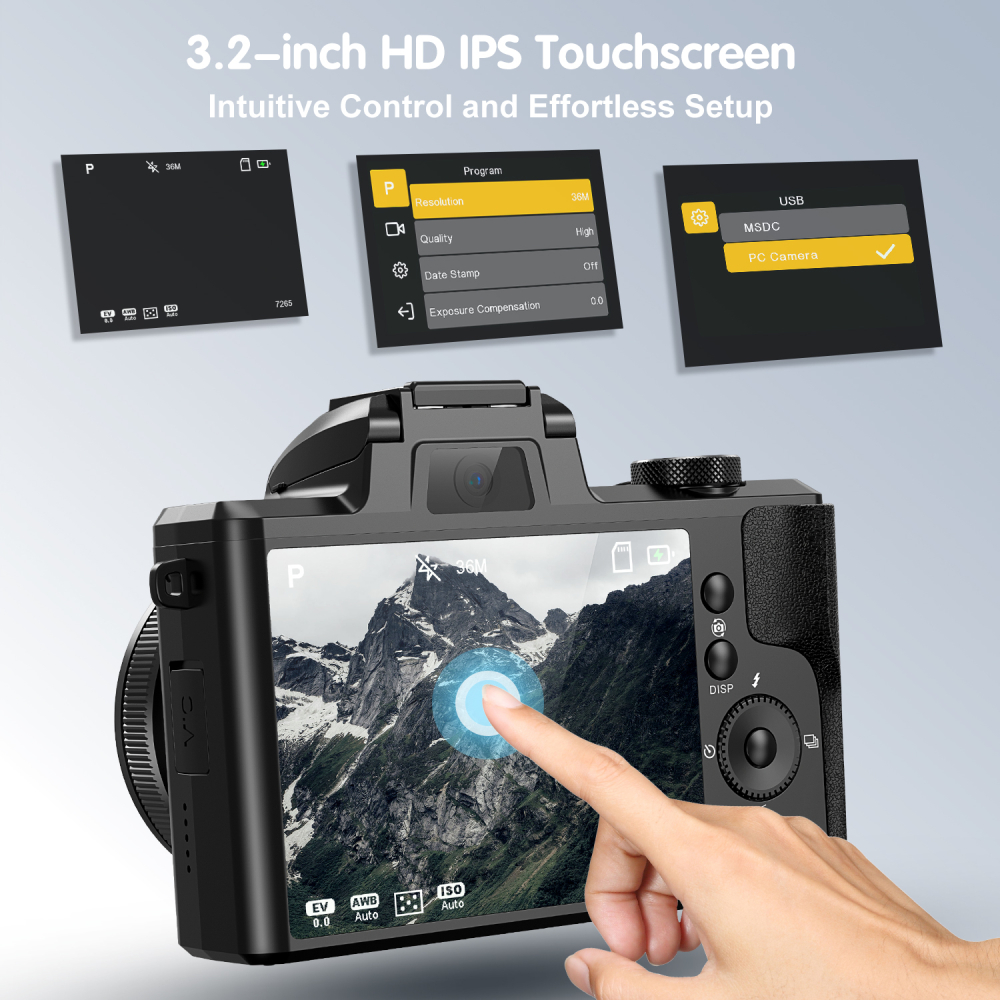 5K Digital Camera for Photogra - Photography Nature Images บทวิจารณ์และราคา