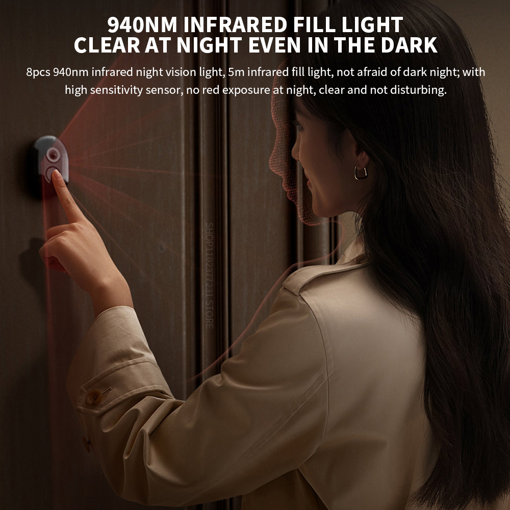 Xiaomi Smart Cat eye 2 WiFi Wi - Photography Kit Xiaomi บทวิจารณ์และราคา