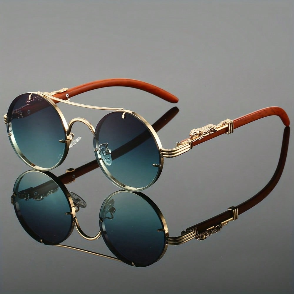 Stylish Round Metal Frame Sung - Photography Design บทวิจารณ์และราคา