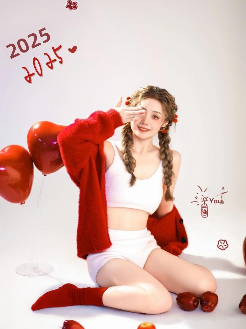 New Autumn Winter Red Sweater  - Photography Of The Year บทวิจารณ์และราคา